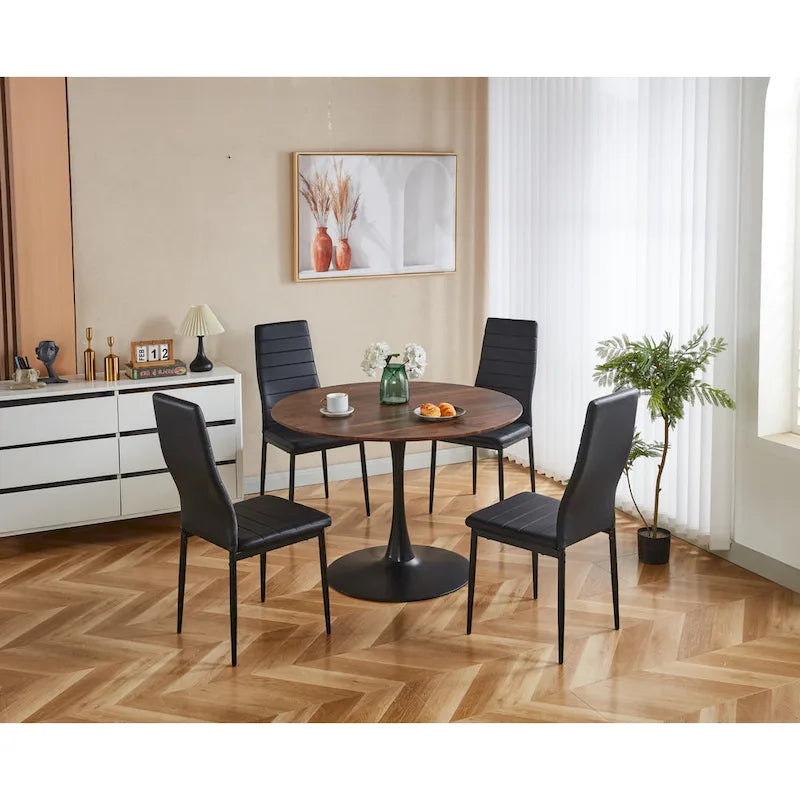 Modern MDF & Metal Legs Multi-Purpose Table for Small Spaces