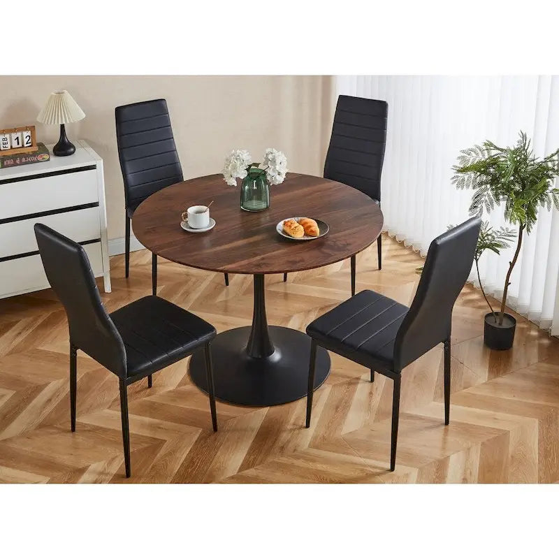 Modern MDF & Metal Legs Multi-Purpose Table for Small Spaces