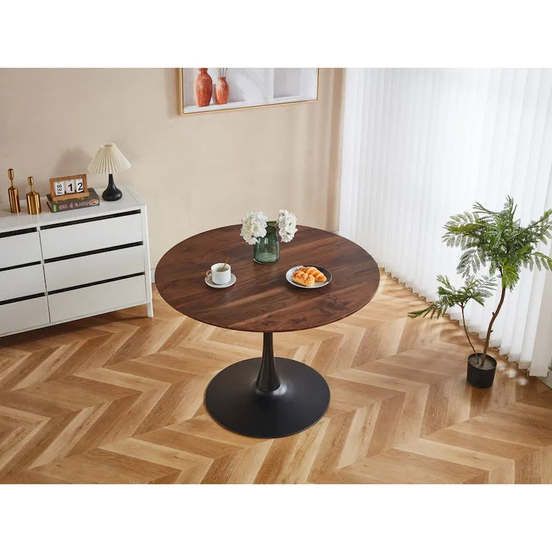 Modern MDF & Metal Legs Multi-Purpose Table for Small Spaces
