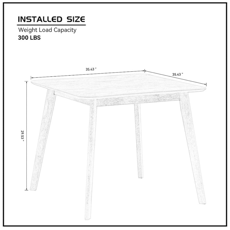 Modern MDF & Metal Legs Multi-Purpose Table for Small Spaces