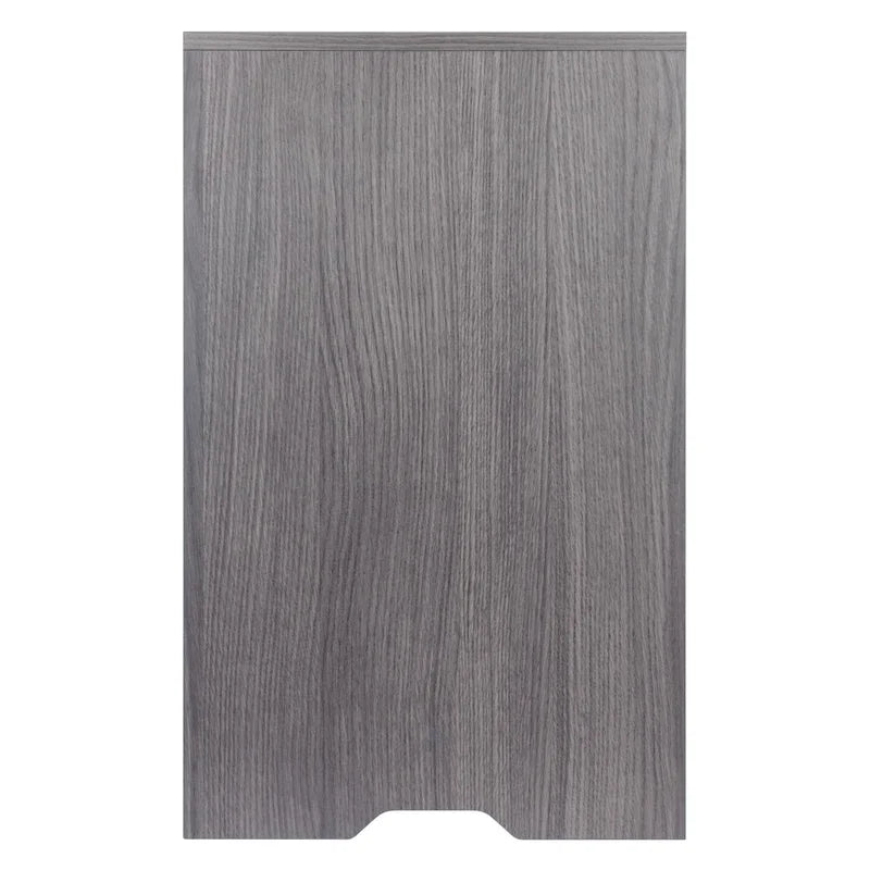 Meuble de rangement à deux étagères avec tiroir - 26.25 - Gris anthracite