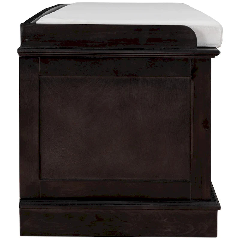 Storage Bench with 4 Doors and Adjustable Shelves
