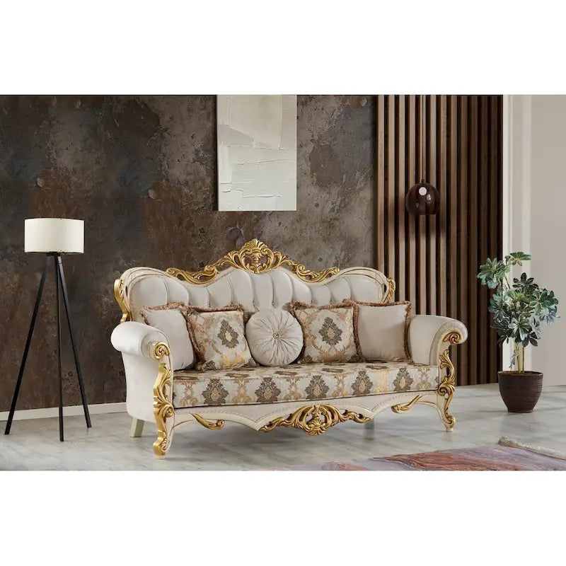 90 Wide Mid-Century Modern Traditional Sofa