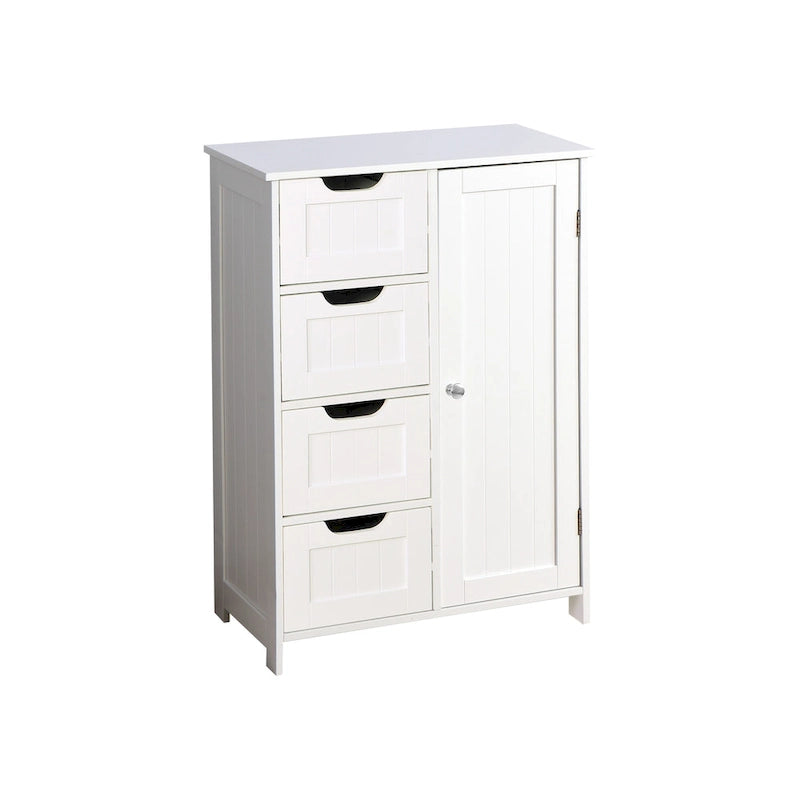 Floor Cabinet with Adjustable Shelf and Drawers