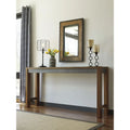 Brown Long Counter Table Vintage Industrial Style