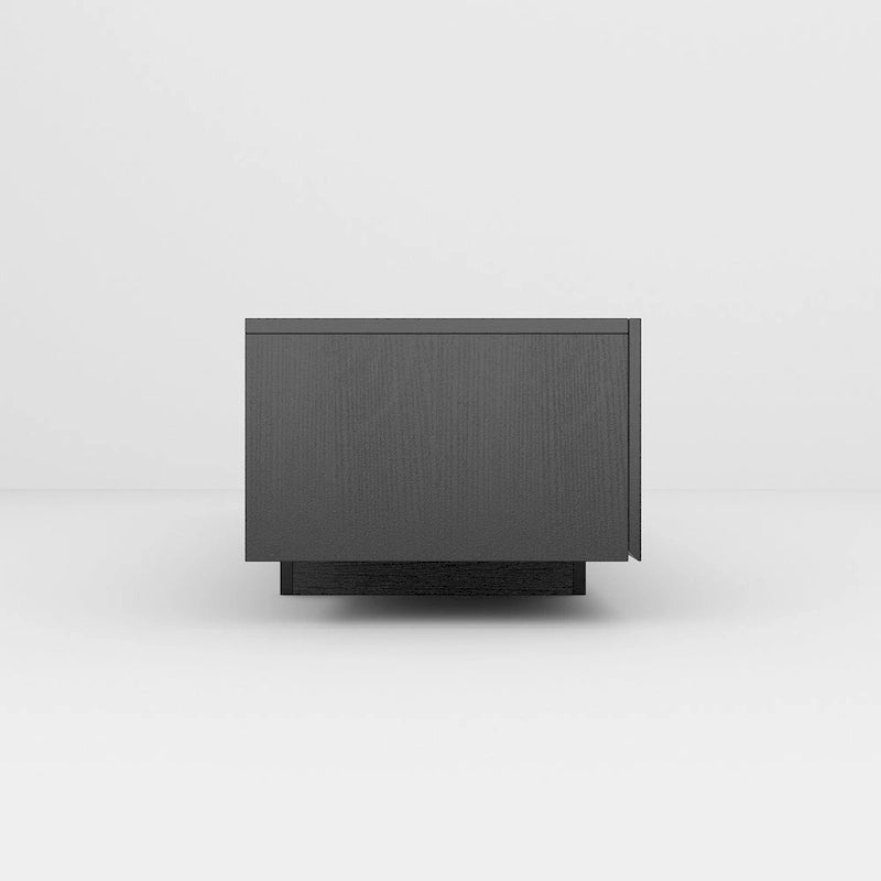 Meuble TV 229 cm avec tiroirs de rangement et gestion des câbles