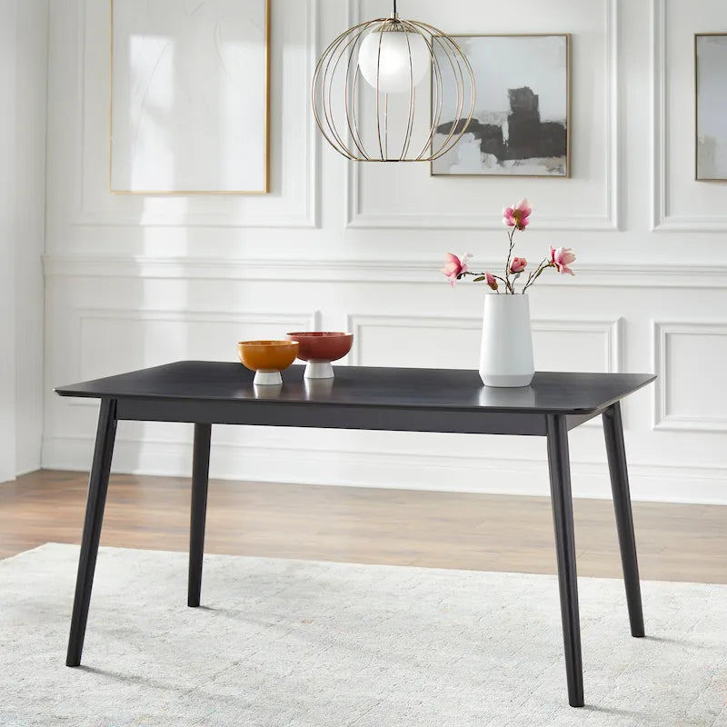 Mid-Century Modern Rectangular Dining Table