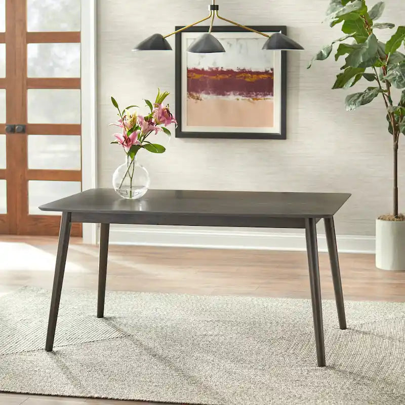 Mid-Century Modern Rectangular Dining Table