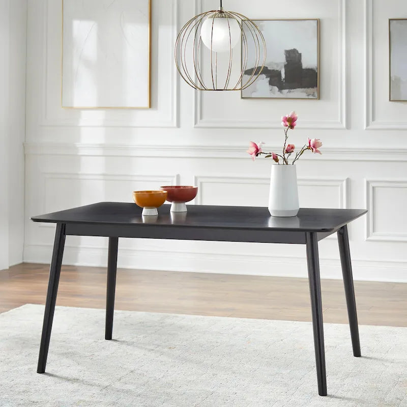 Mid-Century Modern Rectangular Dining Table