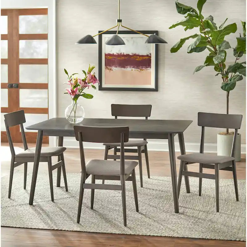 Mid-Century Modern Rectangular Dining Table
