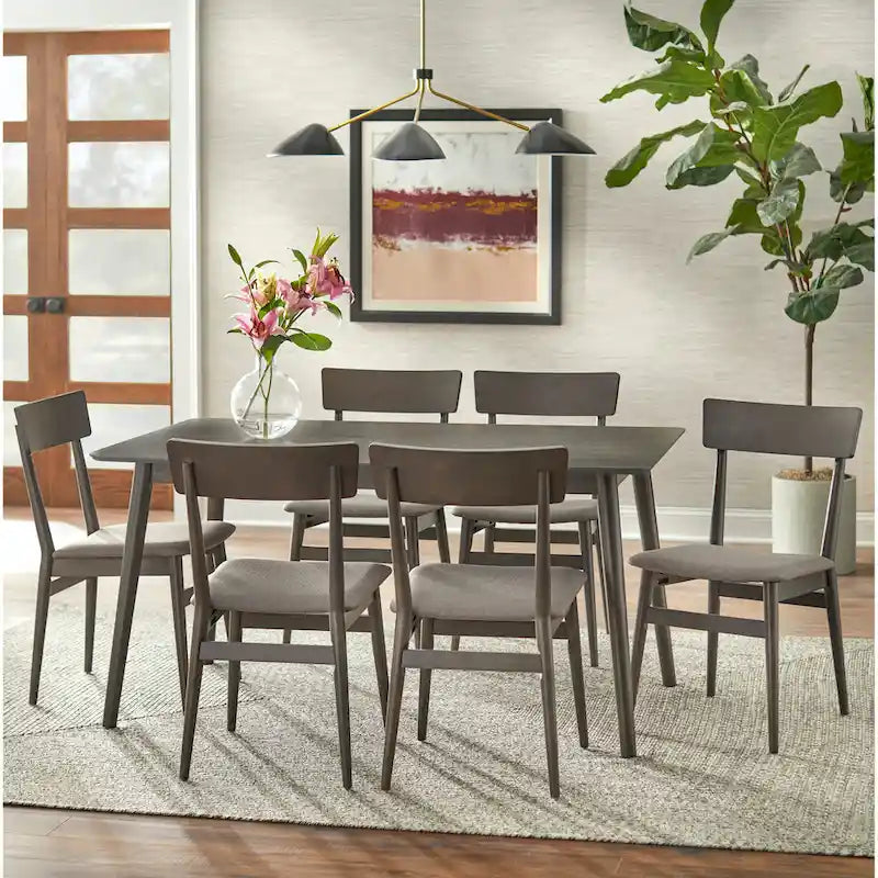 Mid-Century Modern Rectangular Dining Table
