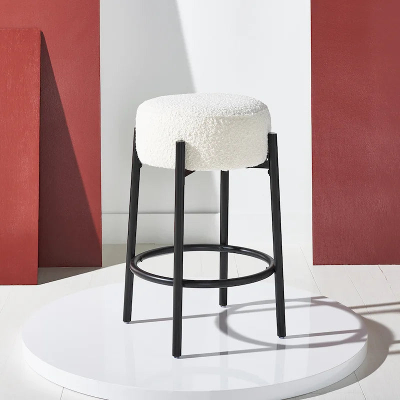 Metal Leg 26-Inch Counter Stool - 15W x 15D x 26H