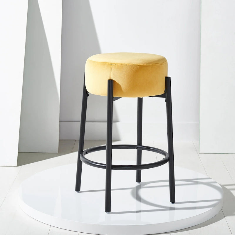 Metal Leg 26-Inch Counter Stool - 15W x 15D x 26H