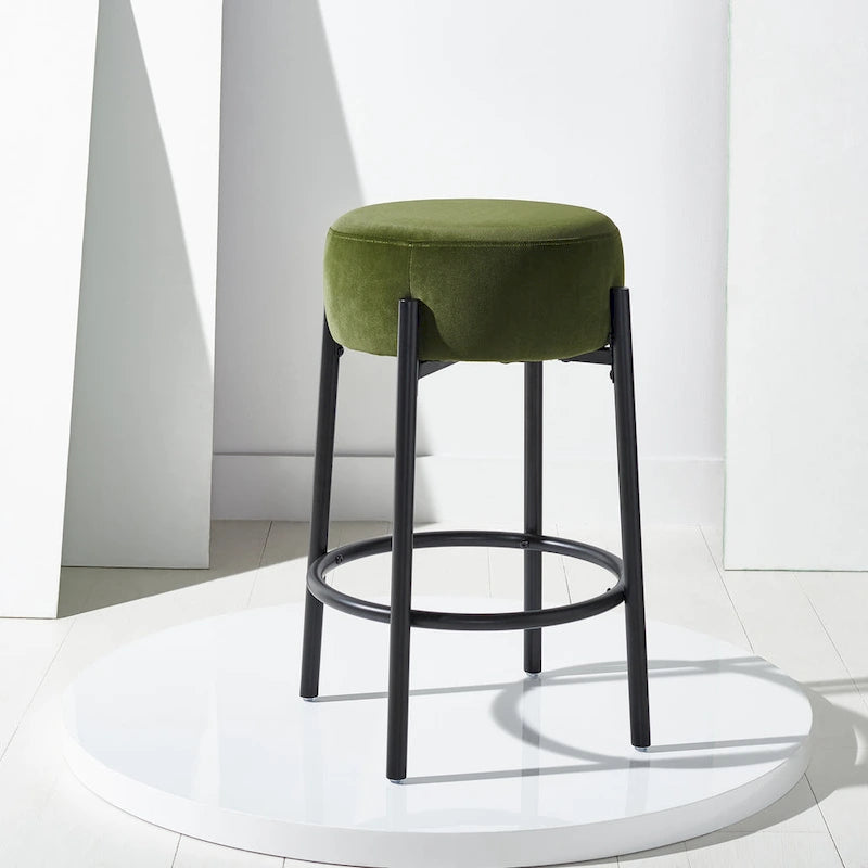 Metal Leg 26-Inch Counter Stool - 15W x 15D x 26H
