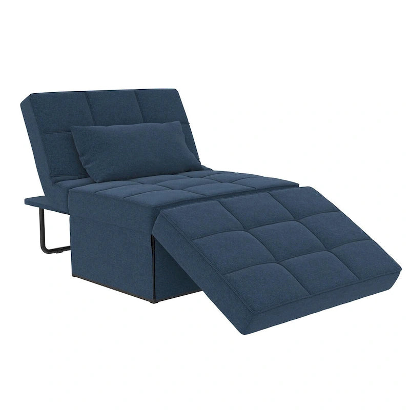 4-in-1 Convertible Lounger Ottoman Sofa Chair