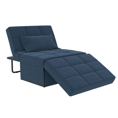 4-in-1 Convertible Lounger Ottoman Sofa Chair