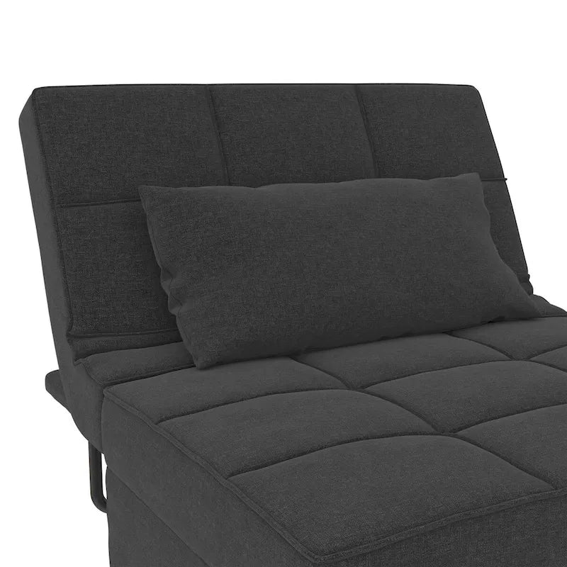 4-in-1 Convertible Lounger Ottoman Sofa Chair