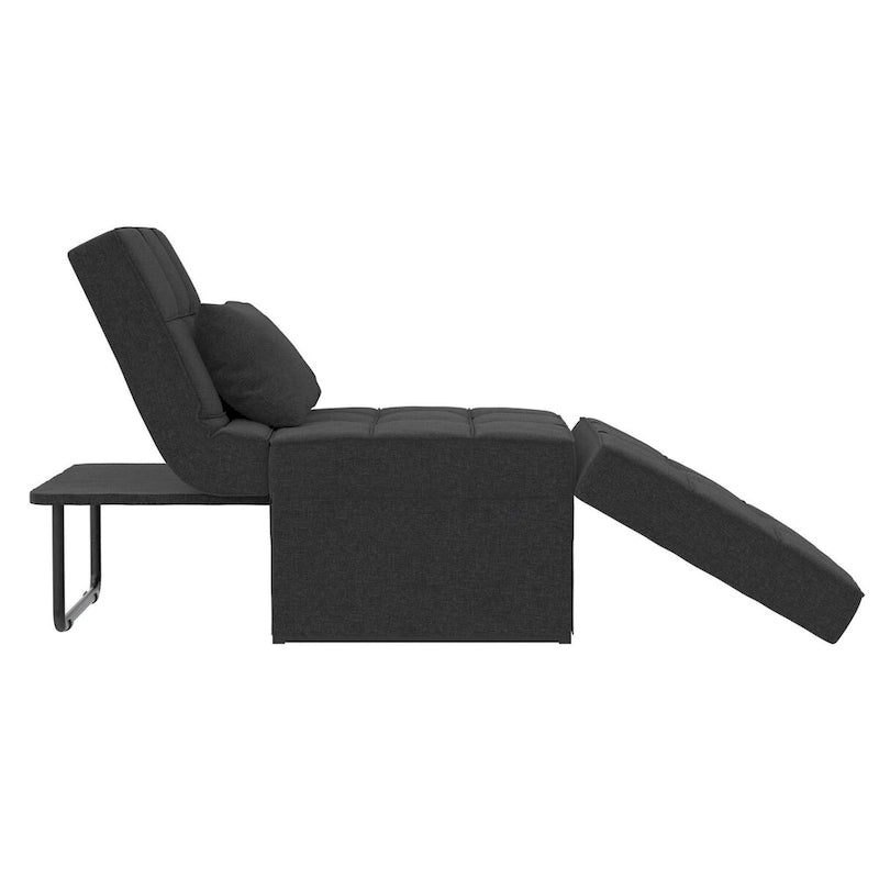 4-in-1 Convertible Lounger Ottoman Sofa Chair