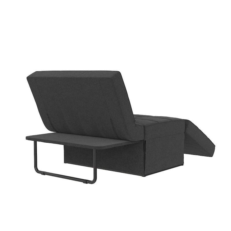 4-in-1 Convertible Lounger Ottoman Sofa Chair