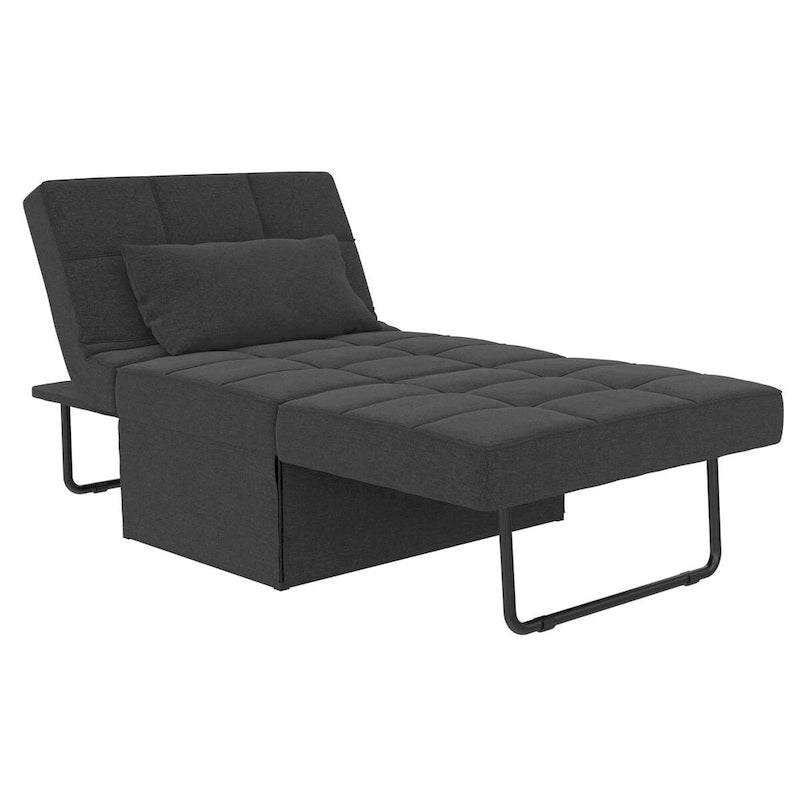 4-in-1 Convertible Lounger Ottoman Sofa Chair