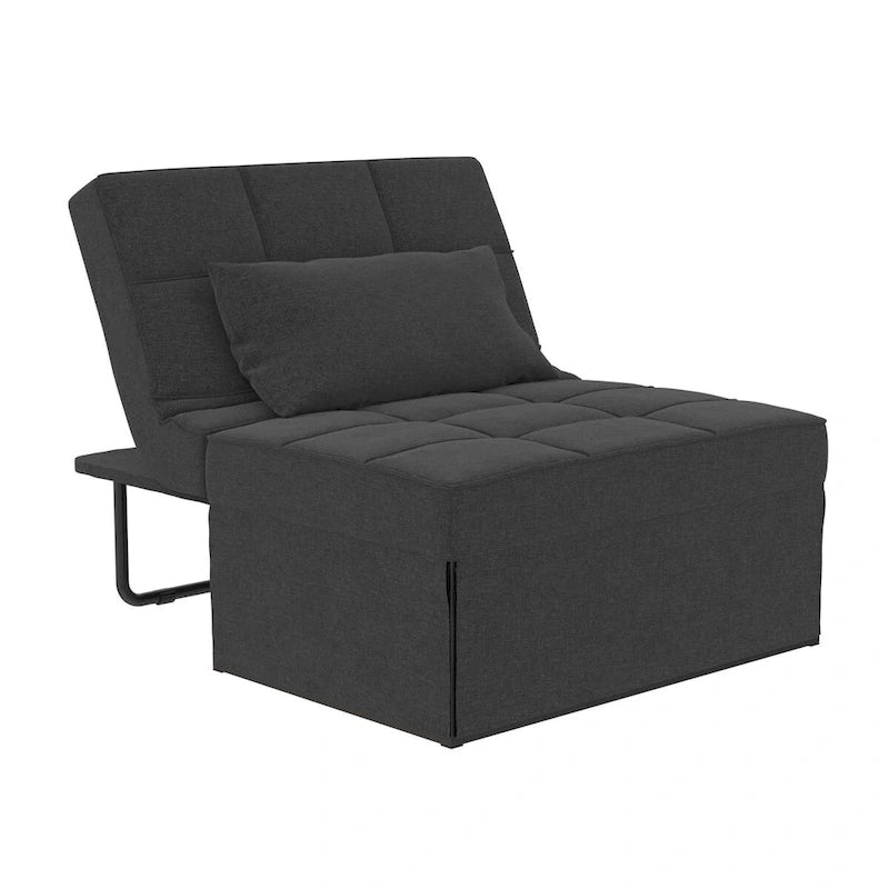 4-in-1 Convertible Lounger Ottoman Sofa Chair