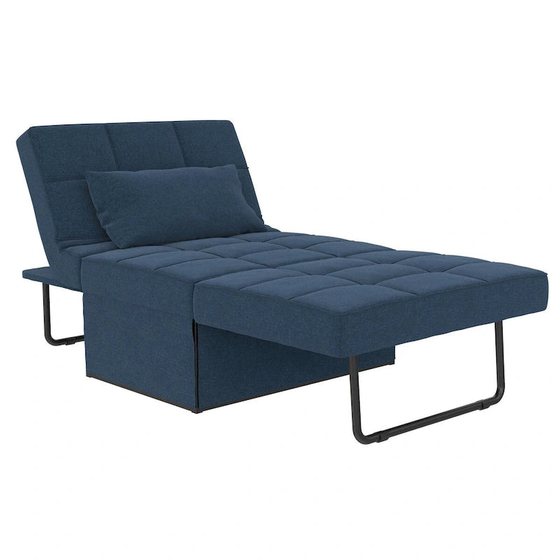 4-in-1 Convertible Lounger Ottoman Sofa Chair
