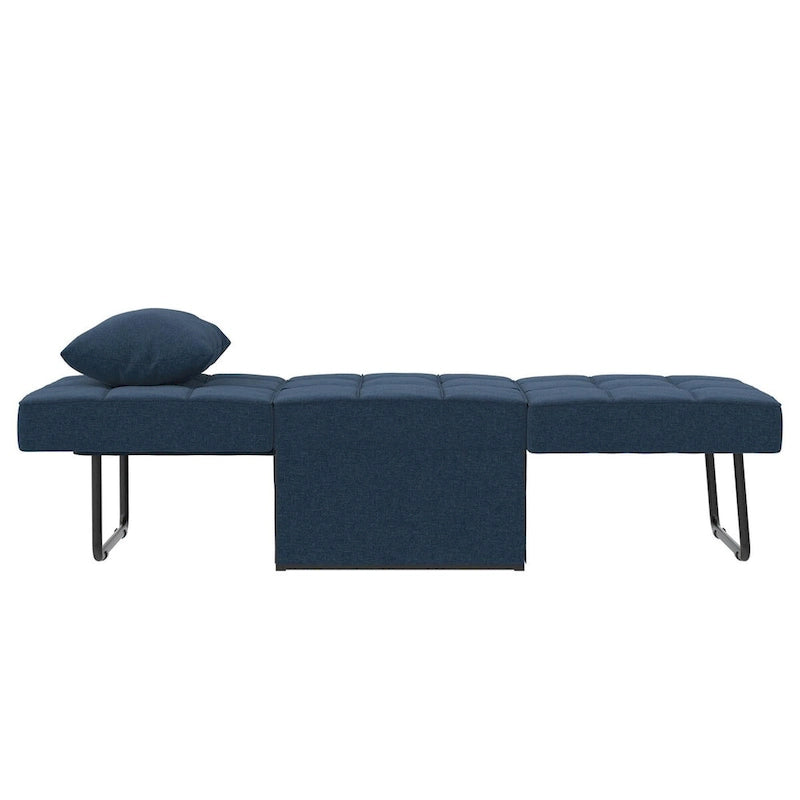 4-in-1 Convertible Lounger Ottoman Sofa Chair