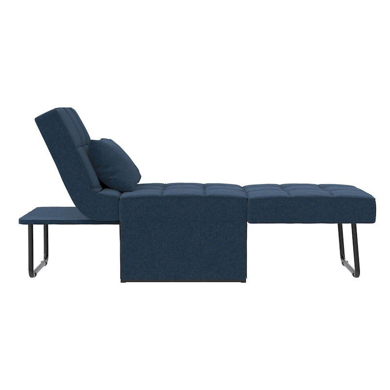 4-in-1 Convertible Lounger Ottoman Sofa Chair