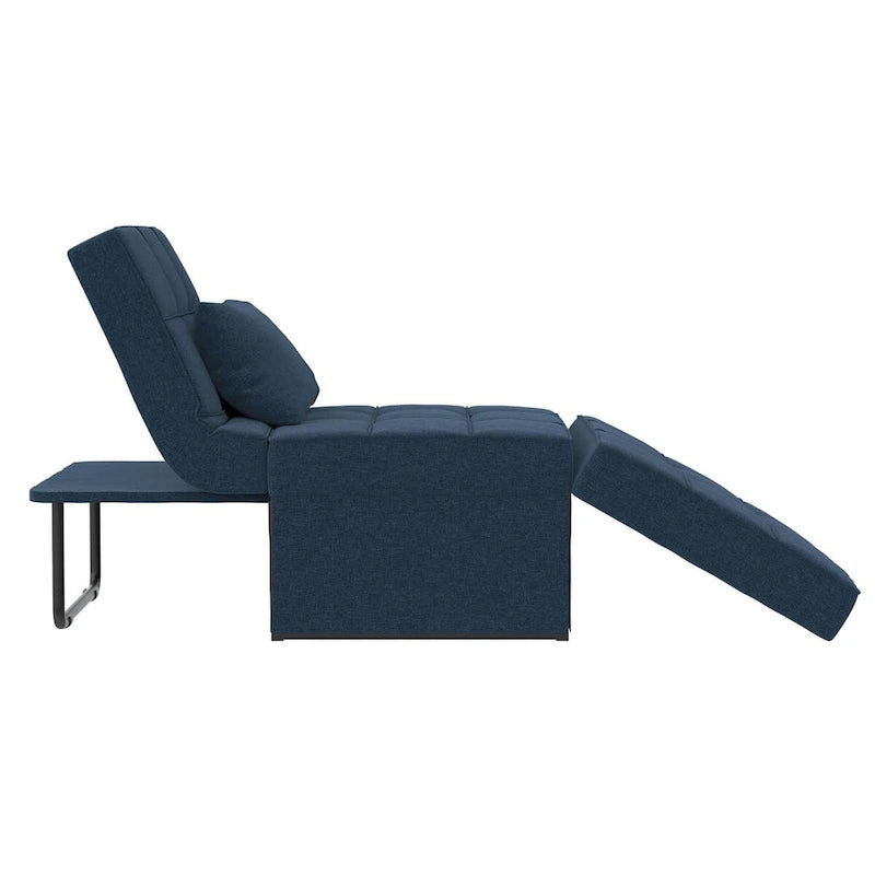 4-in-1 Convertible Lounger Ottoman Sofa Chair