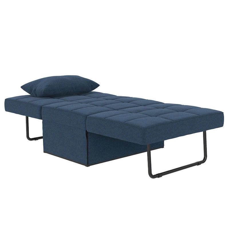 4-in-1 Convertible Lounger Ottoman Sofa Chair