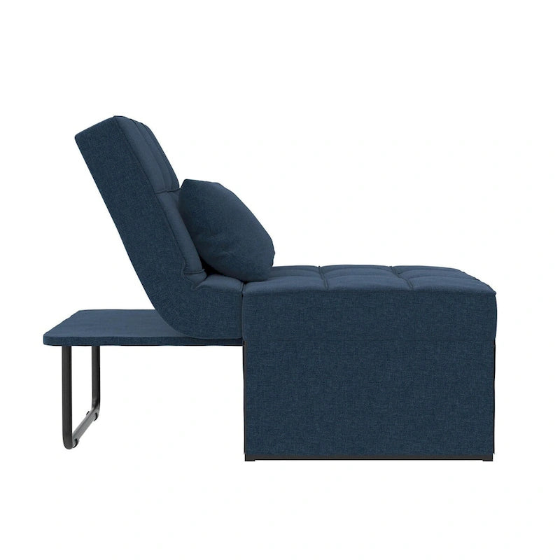 4-in-1 Convertible Lounger Ottoman Sofa Chair