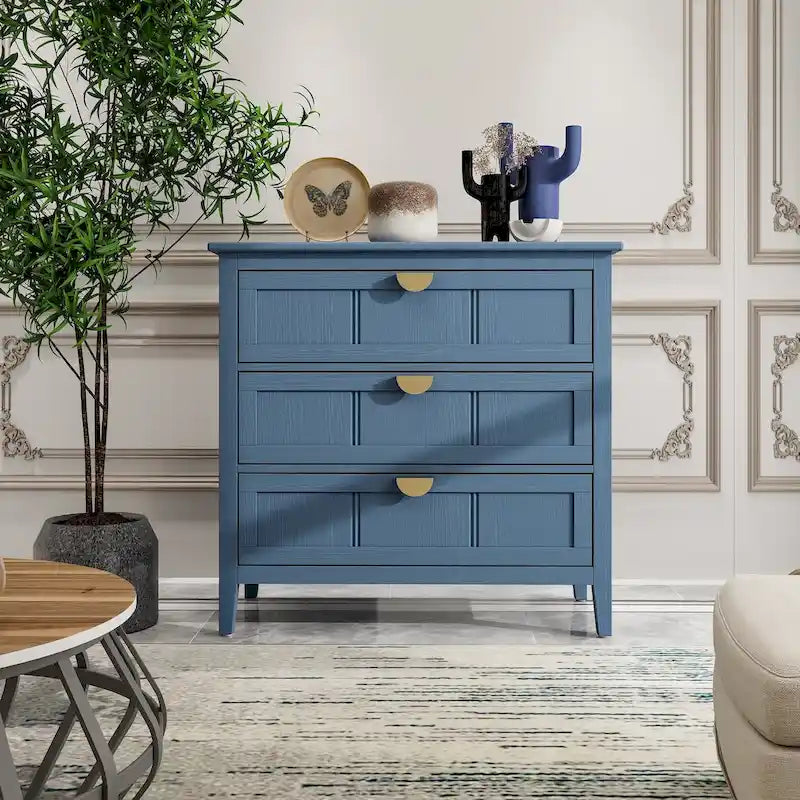 3-Drawer Cabinet for Bedroom, Living Room & Study