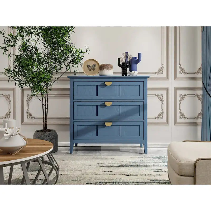 3-Drawer Cabinet for Bedroom, Living Room & Study