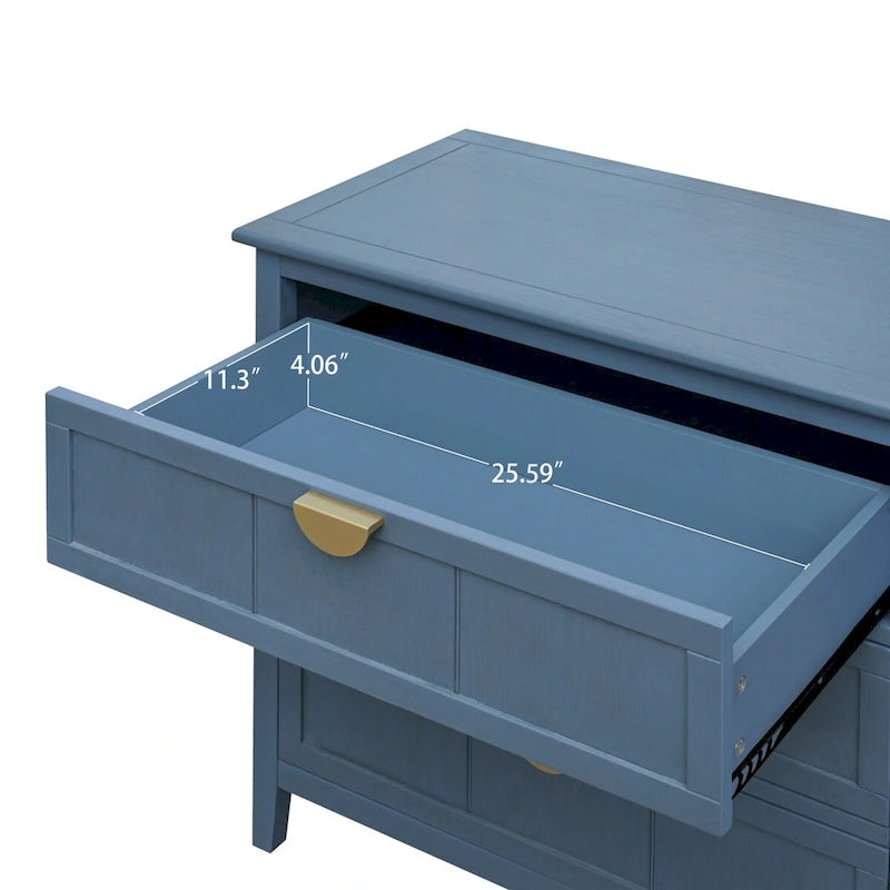 3-Drawer Cabinet for Bedroom, Living Room & Study
