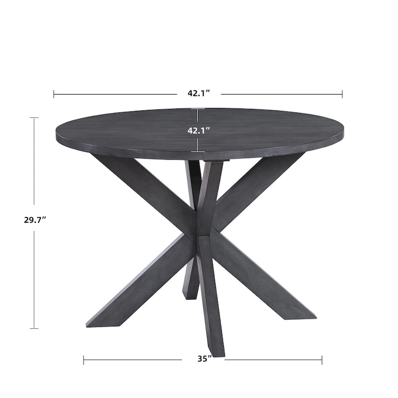 Farmhouse 42 Diameter Round Dining Table